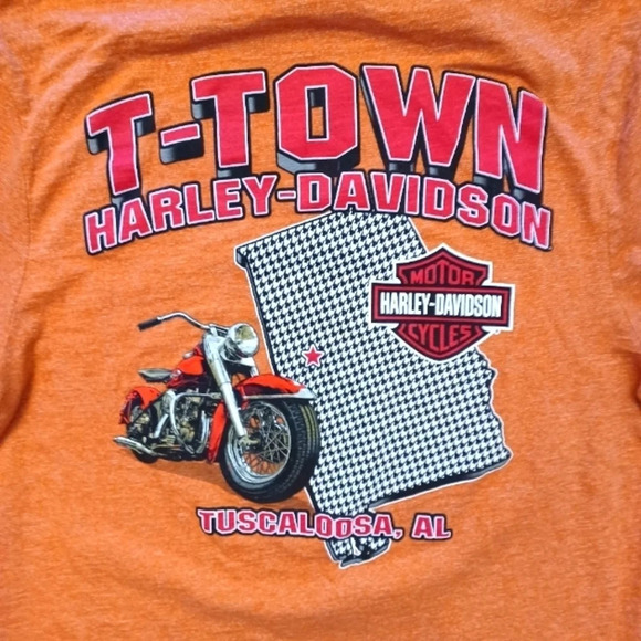 Harley Davidson t-town tshirt womens large - Picture 4 of 5